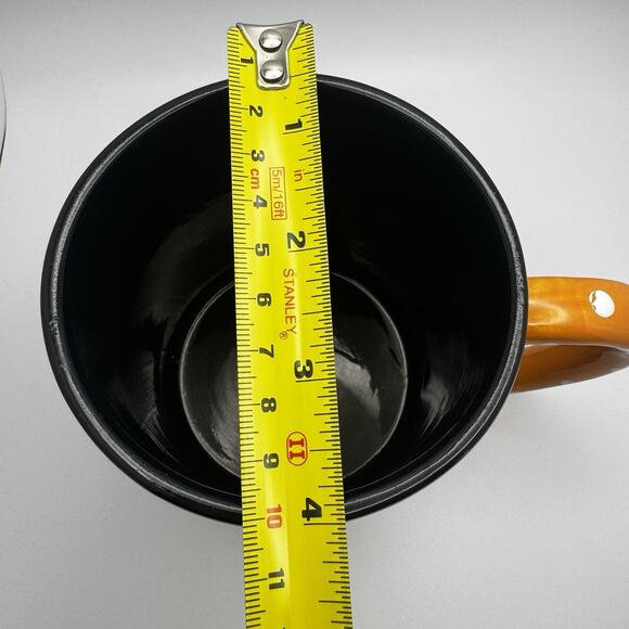 Halloween Coffee Mug Cracker Barrel Spider Web Moon "Eek" Wendy Bentley Spooky - Picture 12 of 13